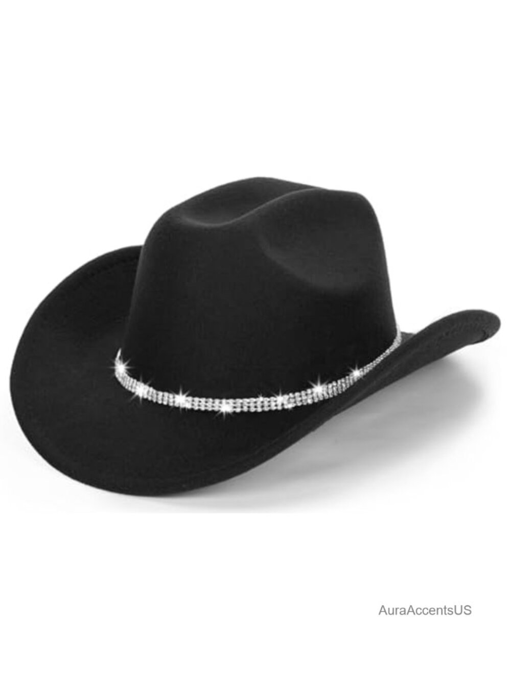 Western Cowboy Hat Adjustable Fit All Cotton Blend